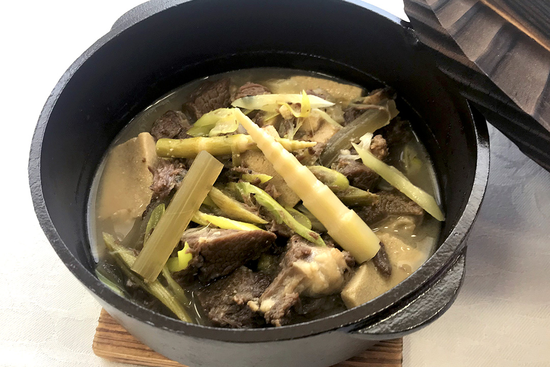 オプション:白神ジビエ(くま鍋)